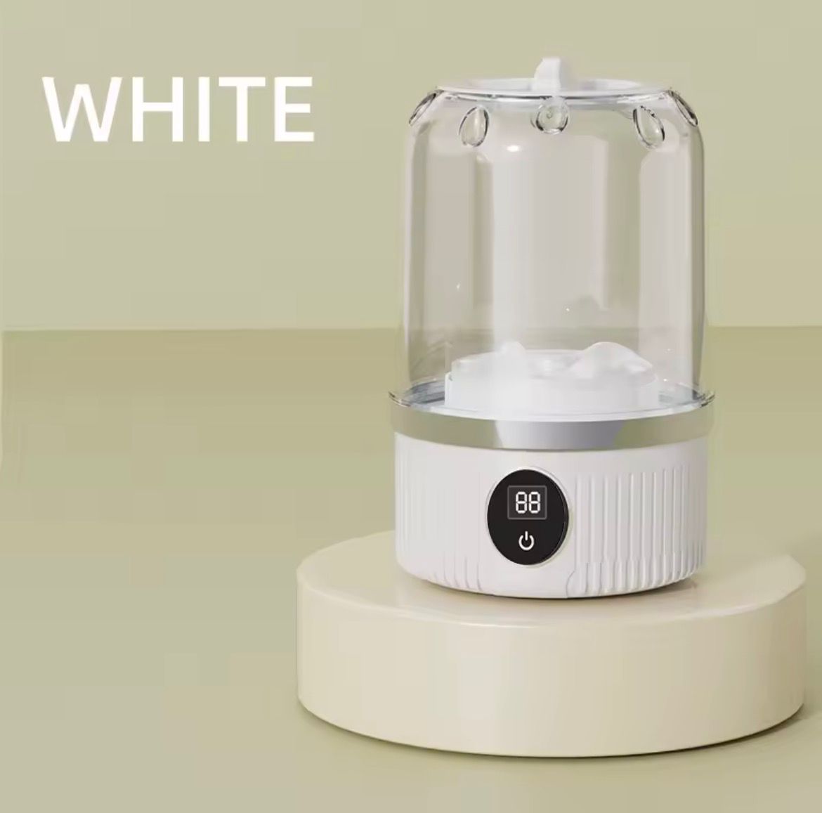 Mini lavadora portátil recargable de 1 L