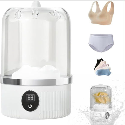 Mini lavadora portátil recargable de 1 L